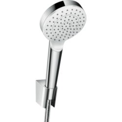 Sprchová hlavice s hadicí Hansgrohe Crometta bílá/chrom 26569400