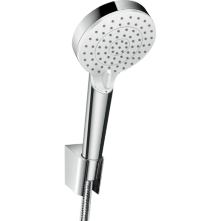 Sprchová hlavice s hadicí Hansgrohe Crometta bílá/chrom 26694400