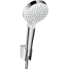 Sprchová hlavice s hadicí Hansgrohe Crometta bílá/chrom 26694400