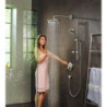 Hlavová sprcha Hansgrohe Raindance S na stěnu včetně sprchového ramena chrom 27607000