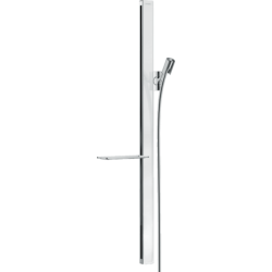 Sprchová tyč Hansgrohe Unica se sprchovou hadicí bílá/chrom 27640400