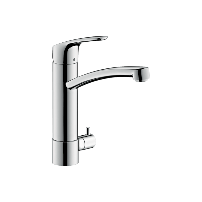 Dřezová baterie Hansgrohe Focus M41 s uzavíracím ventilem chrom 31803000