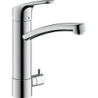 Dřezová baterie Hansgrohe Focus M41 s uzavíracím ventilem chrom 31803000