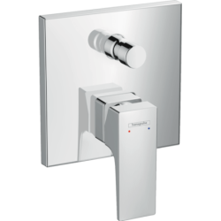 Sprchová a vanová baterie Hansgrohe Metropol bez podomítkového tělesa chrom 32546000