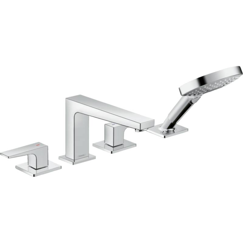 Vanová baterie Hansgrohe Metropol bez podomítkového tělesa chrom 32552000