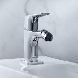 Bidetová baterie Hansgrohe Axor Citterio E s výpustí chrom 36121000