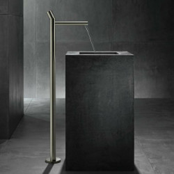 Umyvadlová baterie Hansgrohe Axor Uno bez podomítkového tělesa kartáčovaný nikl 45037820