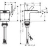 Bidetová baterie Hansgrohe Axor MyEdition s clic-clacem chrom/zrcadlové sklo 47210000