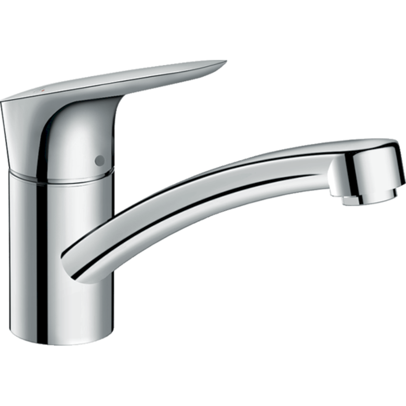 Dřezová baterie Hansgrohe Logis M31 nízkotlaká s otočným raménkem chrom 71831000