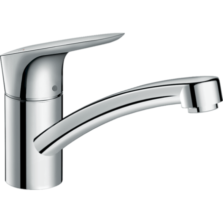 Dřezová baterie Hansgrohe Logis M31 nízkotlaká s otočným raménkem chrom 71831000