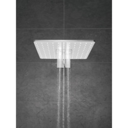 Hlavová sprcha GROHE Rainshower SmartActive včetně sprchového ramena Moon White, Yang White 26479LS0