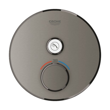 Termostat GROHE Smart Control s termostatickou baterií Brushed Hard Graphite 29118AL0