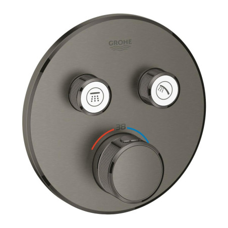 Termostat GROHE Smart Control s termostatickou baterií Brushed Hard Graphite 29119AL0