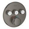Termostat GROHE Smart Control s termostatickou baterií Brushed Hard Graphite 29121AL0