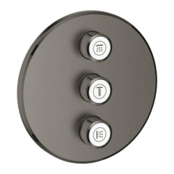 Termostat GROHE Smart Control bez podomítkového tělesa Brushed Hard Graphite 29122AL0