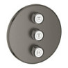 Termostat GROHE Smart Control bez podomítkového tělesa Brushed Hard Graphite 29122AL0