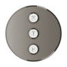 Termostat GROHE Smart Control bez podomítkového tělesa Brushed Hard Graphite 29122AL0