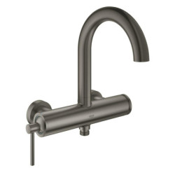 Vanová baterie GROHE Atrio bez sprchového setu 150 mm Brushed Hard Graphite 32652AL3