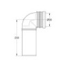 Odpadní koleno GROHE černé 90° DN90 42327000 G42327000