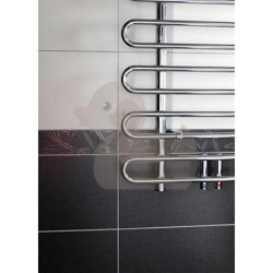 Radiátor pro ústřední vytápění Anima Ricordi 105x60 cm chrom BR6001050CR