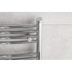 Radiátor kombinovaný P.M.H. Danby 129x45 cm metalická stříbrná D4MS4501290