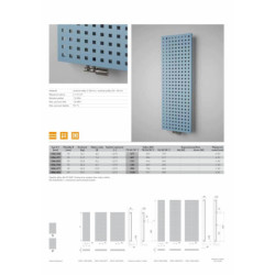 Radiátor pro ústřední vytápění Isan Solar 180,6x48 cm bílá DSOL18060477