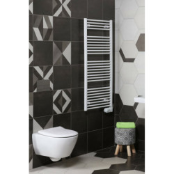 Radiátor elektrický Elvl KDE 129x60 cm bílá KDER6001290P