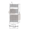Radiátor kombinovaný Thermal Trend KM 123,3x90 cm bílá KM9001233