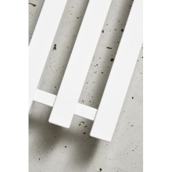 Radiátor kombinovaný P.M.H. Pluto 150x39 cm metalická stříbrná PL3851500MS