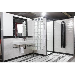 Radiátor pro ústřední vytápění Isan Spiral 150x14 cm šedá RAO2150057137SE