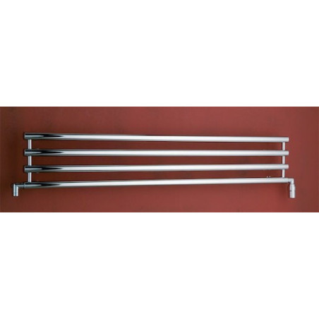 Radiátor kombinovaný P.M.H. Rosendal 26,6x150 cm černá ROXL1500266BL