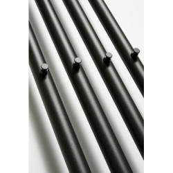 Radiátor kombinovaný P.M.H. Rosendal 42x150 cm černá RO24201500BL