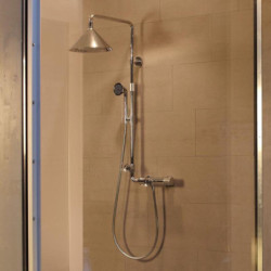 Sprchový systém Hansgrohe Axor Front s termostatickou baterií chrom 26020000