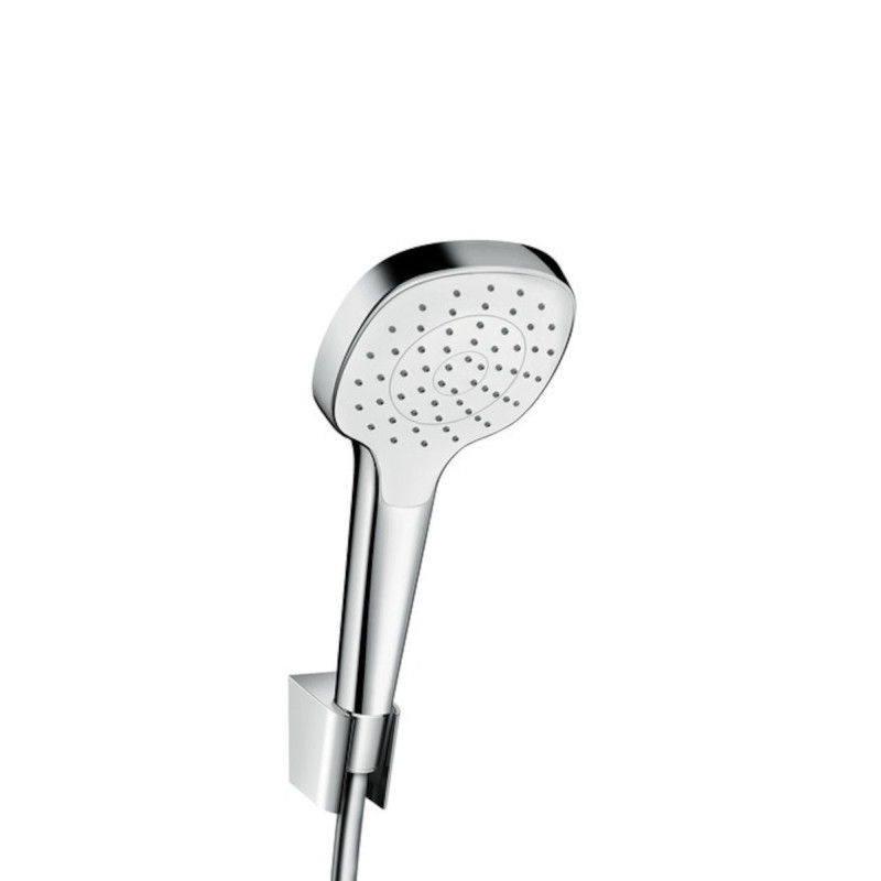Sprchová hlavice s hadicí Hansgrohe Croma Select bílá/chrom 26412400