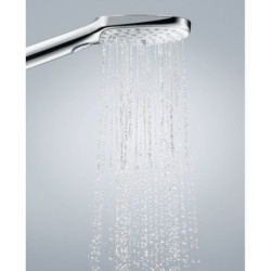 Sprchová hlavice Hansgrohe Raindance Select E bílá/chrom 26521400