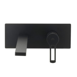 Umyvadlová baterie Paffoni Ringo včetně podomítkového tělesa černá RIN105NO