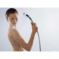 Sprchová hlavice s hadicí Hansgrohe Croma Select bílá/chrom 26420400
