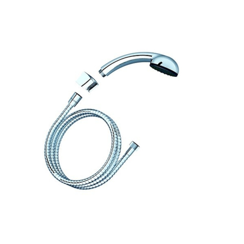 Sprchová hlavice s hadicí Ravak 901.00 stříbrná X07P005