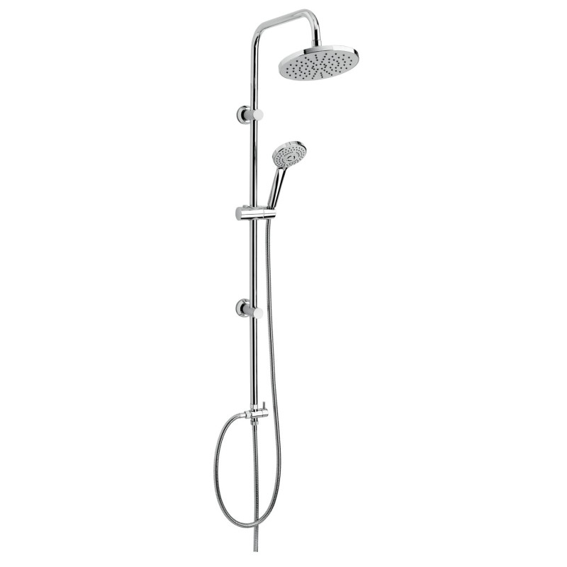 Sprchový systém Novaservis na stěnu bez baterie chrom SET030,0