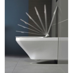WC prkénko Duravit DuraStyle duroplast bílá 0063790000