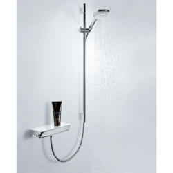 Sprchový set Hansgrohe Raindance Select E s mýdlenkou chrom 26623000
