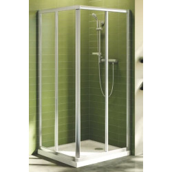 Ideal Standard Connect,Sprchové posuvné dveře 90 cm, matné sklo, stříbrná T9814EO