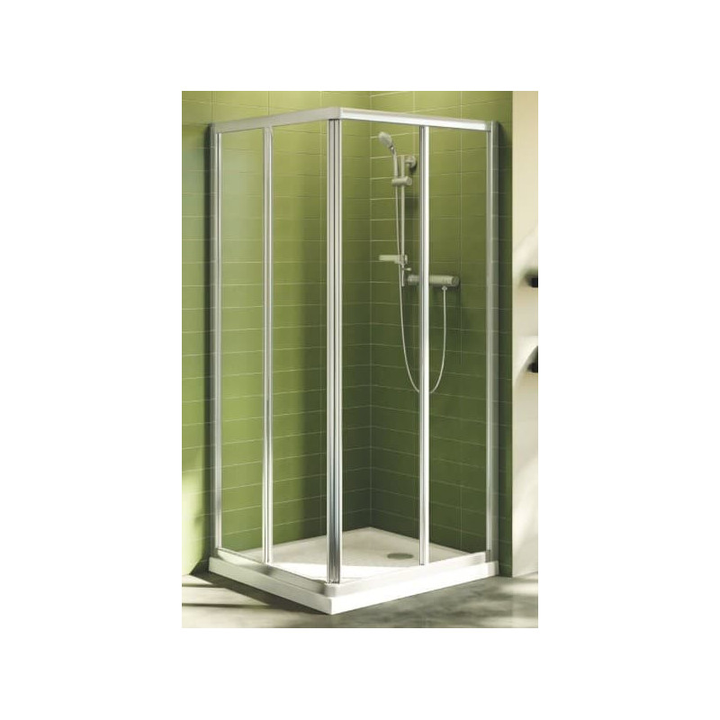 Ideal Standard Connect,Sprchové posuvné dveře 90 cm, matné sklo, stříbrná T9814EO