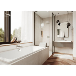 Obdélníková vana Kaldewei Puro Duo 190x90 cm smaltovaná ocel levá i pravá 266534010001