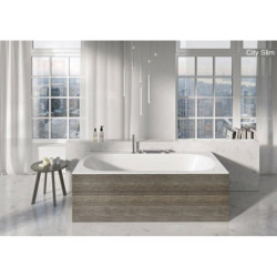 Obdélníková vana Ravak City Slim 180x80 cm akrylát levá i pravá C921300000