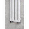 Radiátor P.M.H. Darius s háčky 150x32,6 cm metalická stříbrná DAH53261500MS