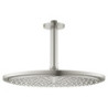 Hlavová sprcha GROHE Rainshower Cosmopolitan Metal včetně sprchového ramena supersteel 26067DC0