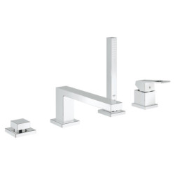Vanová baterie GROHE Eurocube se sprchovým setem chrom 19897001