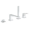 Vanová baterie GROHE Eurocube se sprchovým setem chrom 19897001