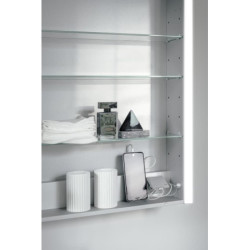 Zrcadlová skříňka s osvětlením Laufen Frame 60x73 cm H4084519001441
